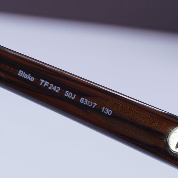 Tom Ford Blake FT0242 50J Aviator Sunglasses - Brown - Picture 5 of 9